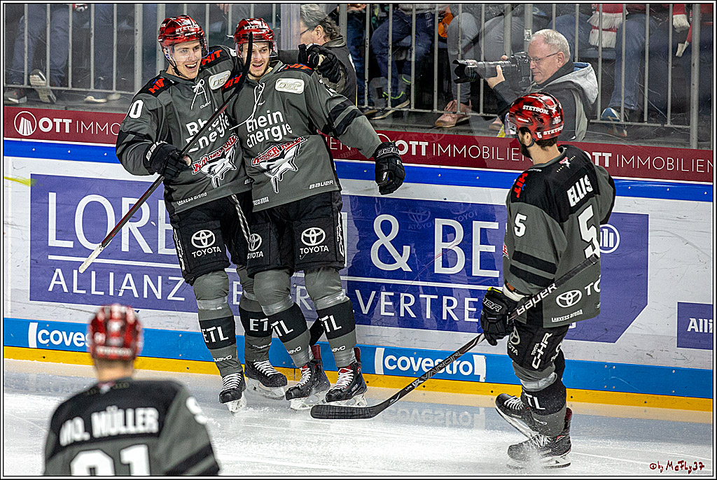 DEL; Koelner Haie - EHC Red Bull Muenchen, 17.02.2019